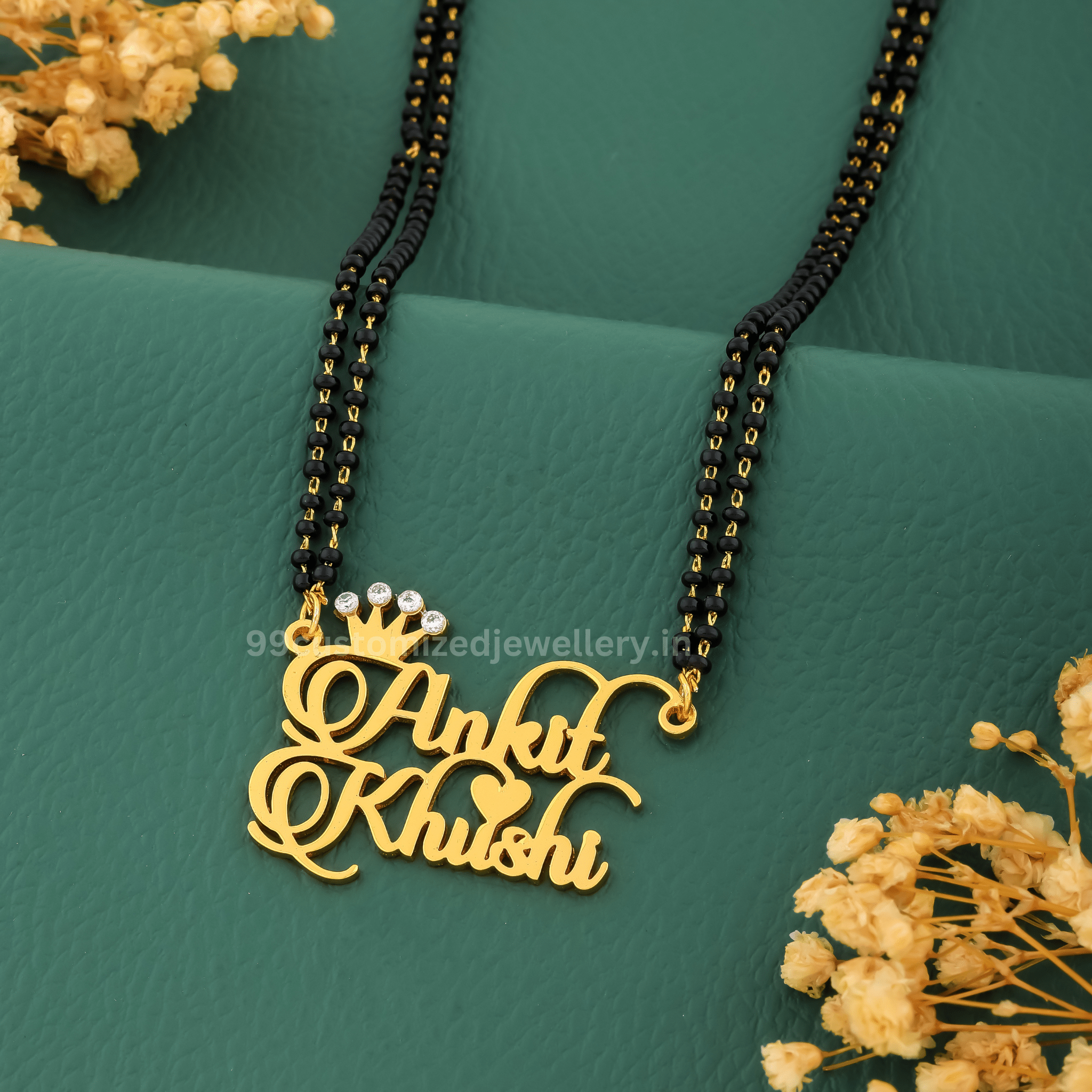 Naam Ka Khushi Name Chain Plated Pendant Bhumika Name Pendant