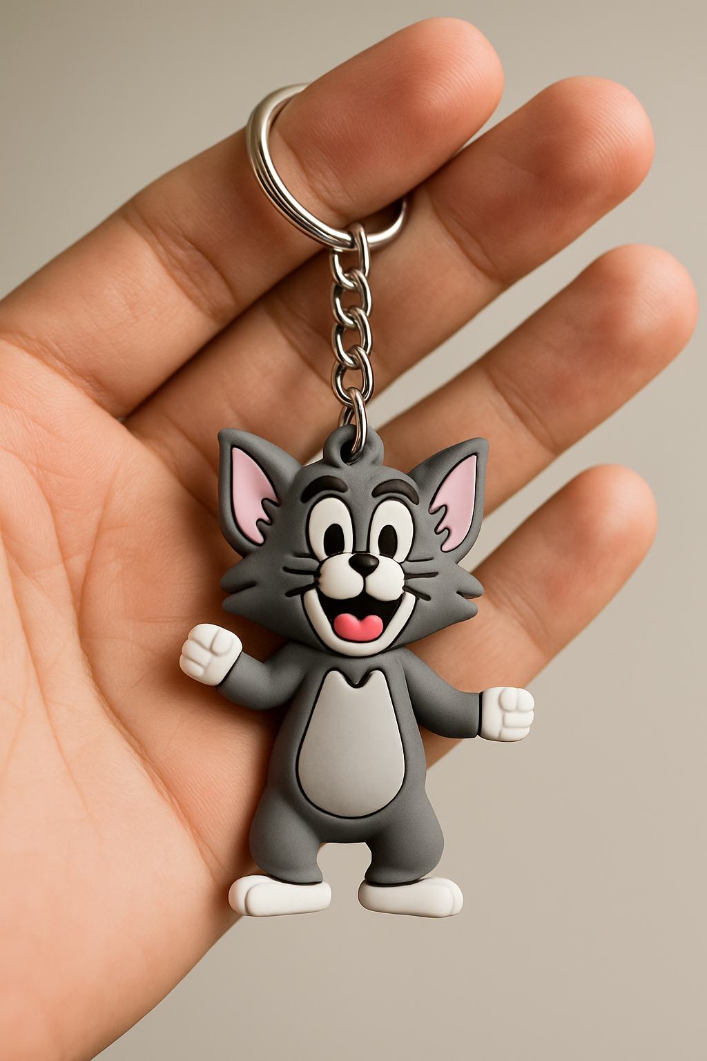 Tom Cartoon Character Keychain – Premium Quality K-6