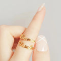 Couple Name Ring | Personalized Jewelry India | 99customized Jewellery