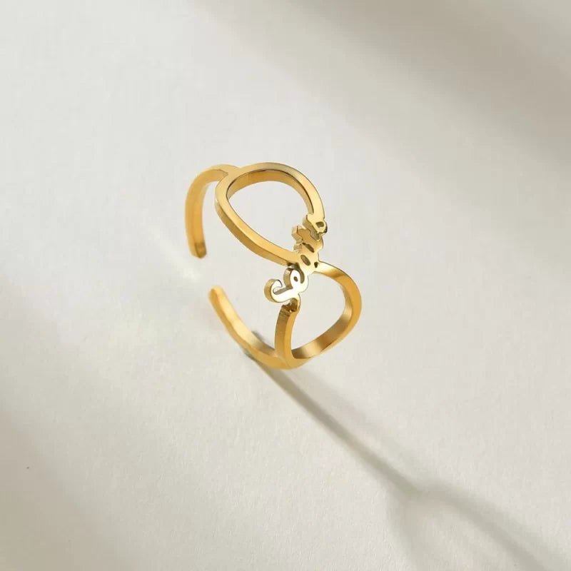 Customized Infinity Ring | Personalized Jewelry India | 99customized Jewellery