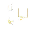 Personalized Heels Name Necklaces | Personalized Jewelry India | 99customized Jewellery